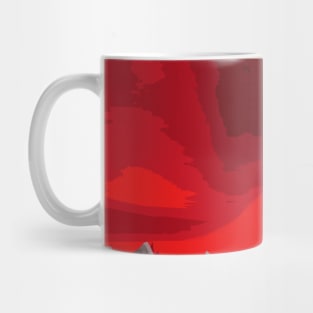 Mars the red planet Mug